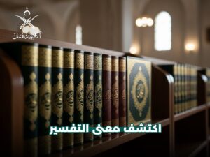 التفسير هو بيان معاني القرآن الكريم