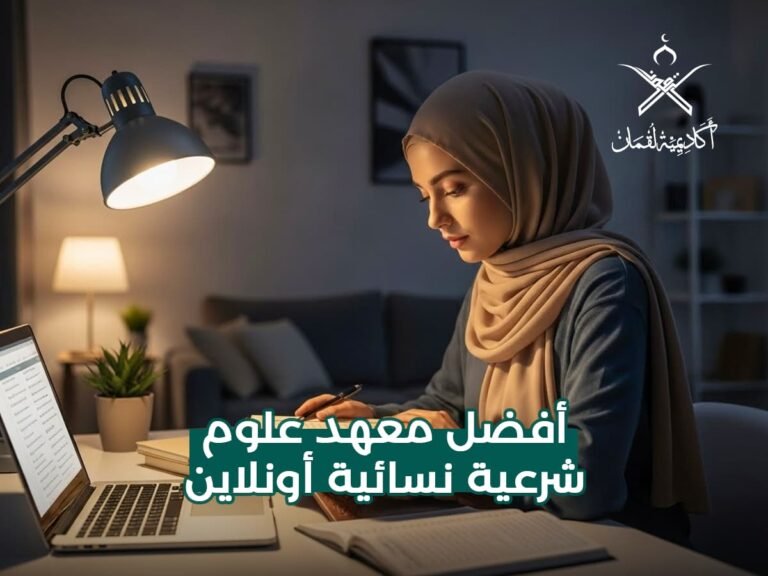أفضل معهد علوم شرعية للنساء عن بُعد | تعلمي دينك من بيتك بخصوصية